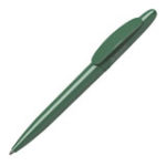 Ручка шариковая ICON GREEN RECYCLED ANTIBACTERIAL, антибактериальное покрытие, темно-зеленый, пласти